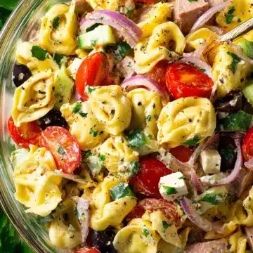 Italian Tortellini Pasta Salad