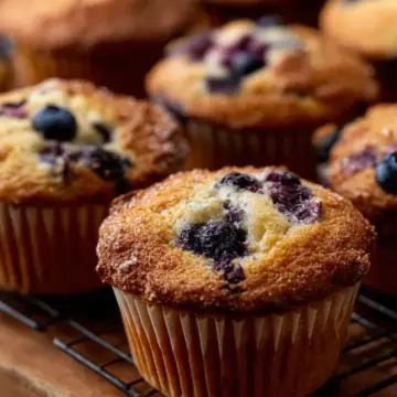Easy Gluten-Free Blueberry Muffins