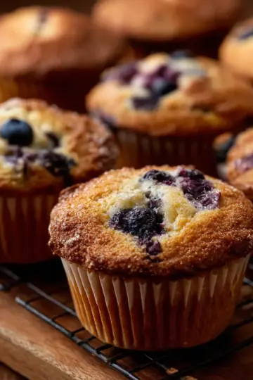 Easy Gluten-Free Blueberry Muffins
