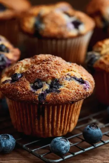 Easy Gluten-Free Blueberry Muffins
