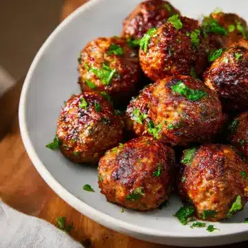 Air Fryer Meatballs