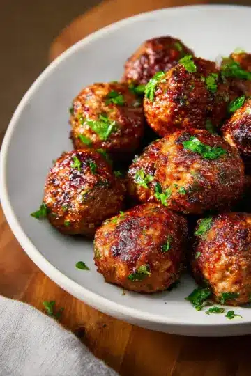 Air Fryer Meatballs